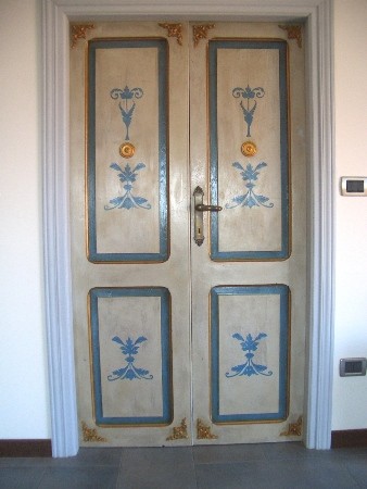 Porta decorata 1 